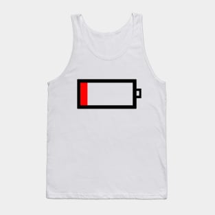 low battery Tank Top